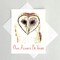 Valentine Owl Card, Barn Owl product 1